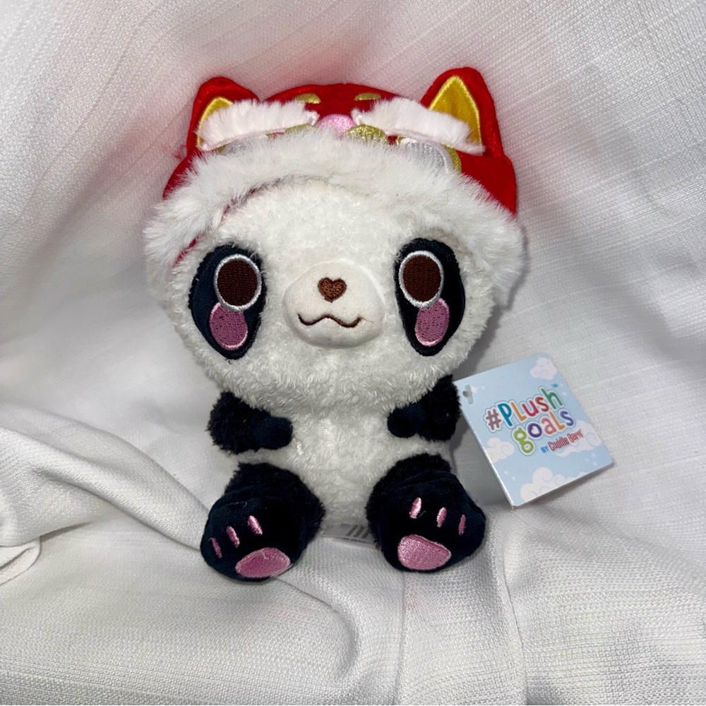 NWT Bao Bao The Lion Dance Lunar New Year Kawaii Panda Plush by Cuddle Barn